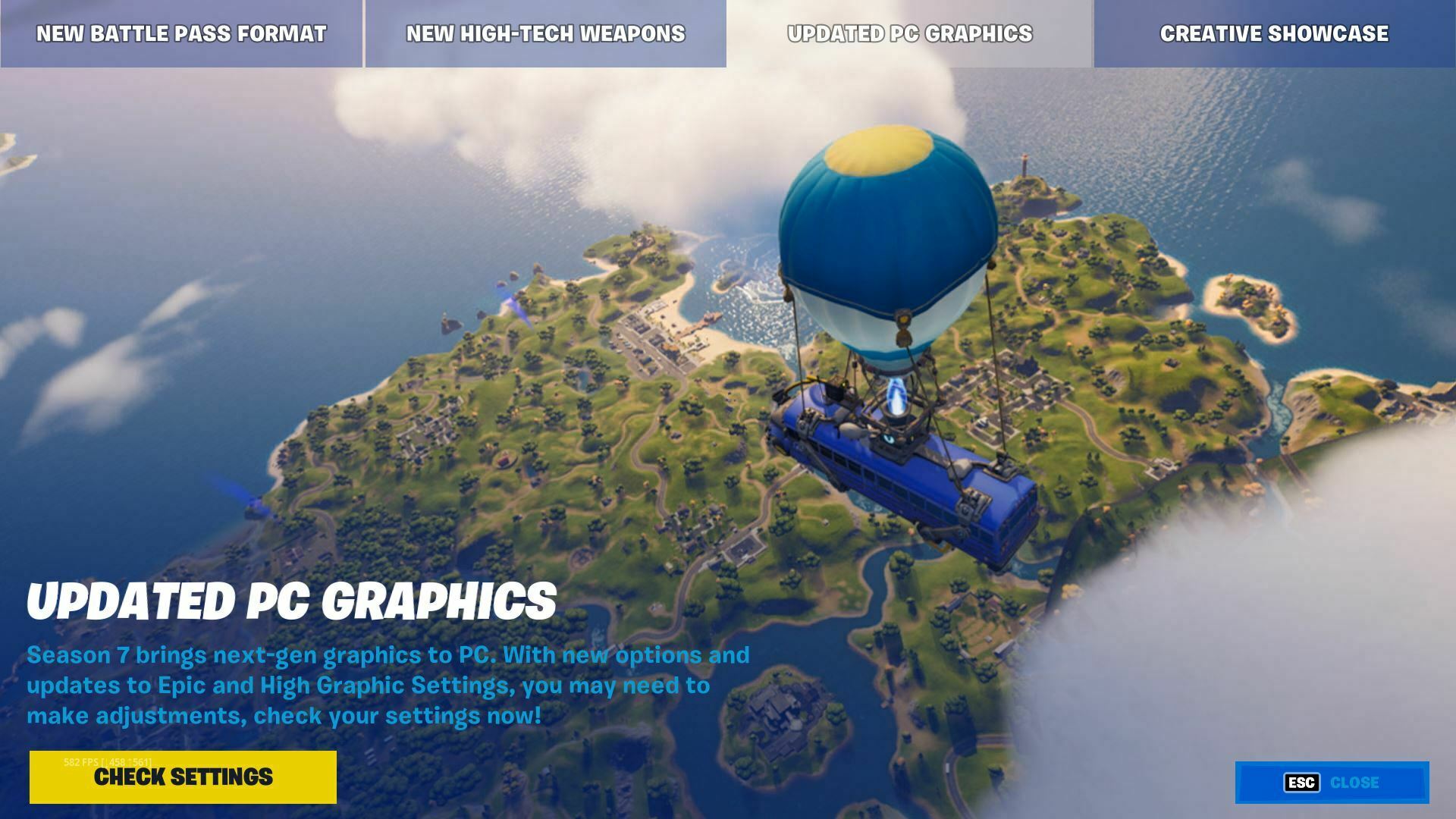 Read more about the article Fortnite Season 7 Graphics Update: How will it affect your FPS?