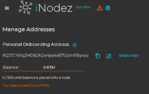 Read more about the article How to Earn Interest on Your RTM with iNodez Raptoreum Smartnodes