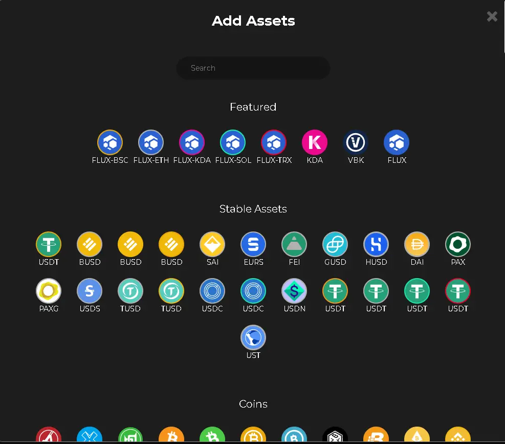 Flux Assets