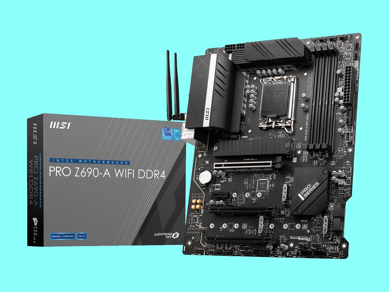 MSI PRO Z690-A WiFi DDR4 Motherboard Review