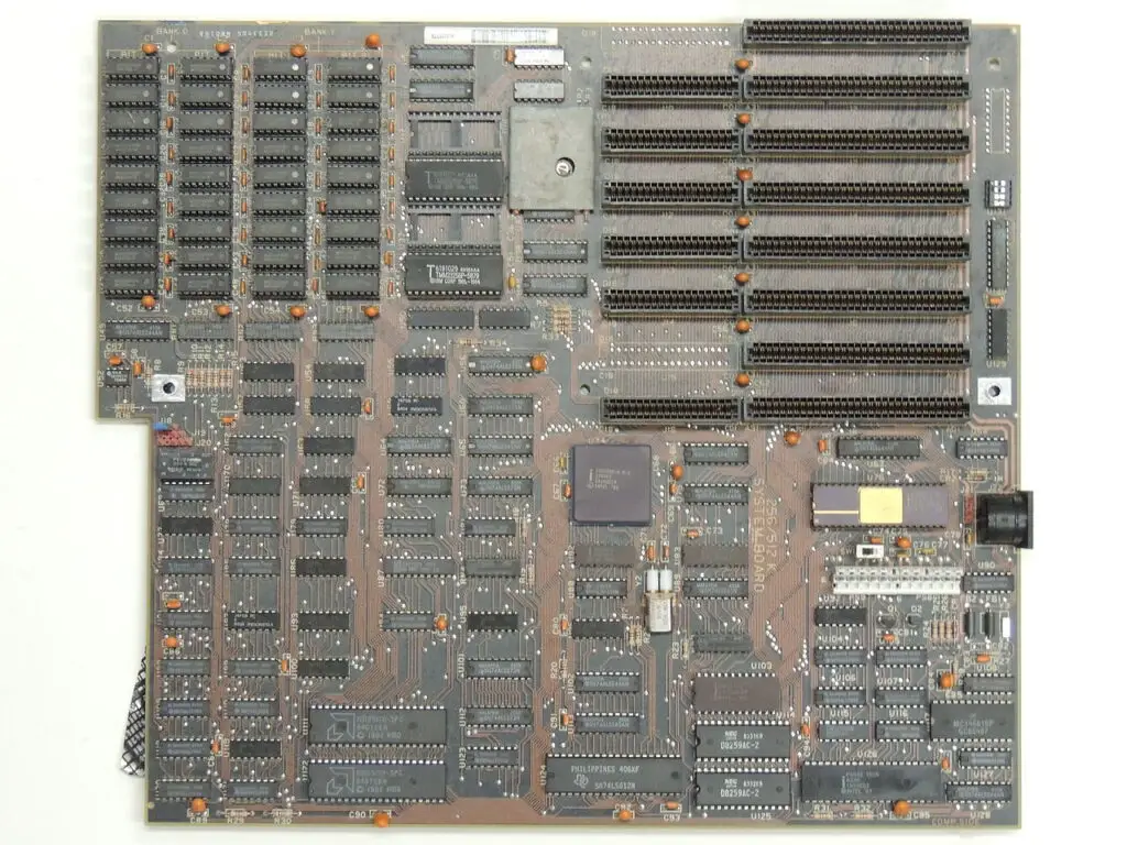 IBM AT Form-factor motherboard, designed in 1984