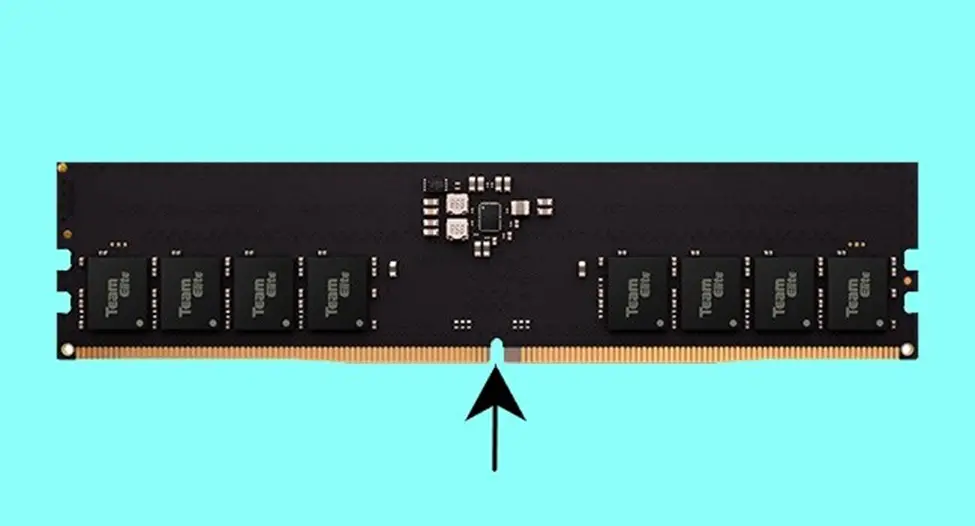 RAM DIMM Slot notch line-up