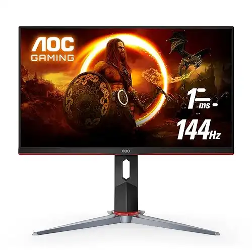 AOC 24G2 24" 1080p 144hz 1ms Adjustable Height